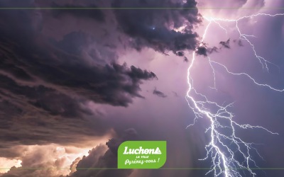 Vigilance orage ce soir à Luchon