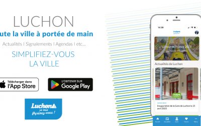 La Ville de Luchon lance son application mobile
