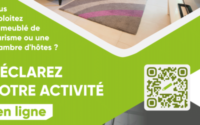Déclarer un meublé de tourisme et/ou chambre d’hôtes