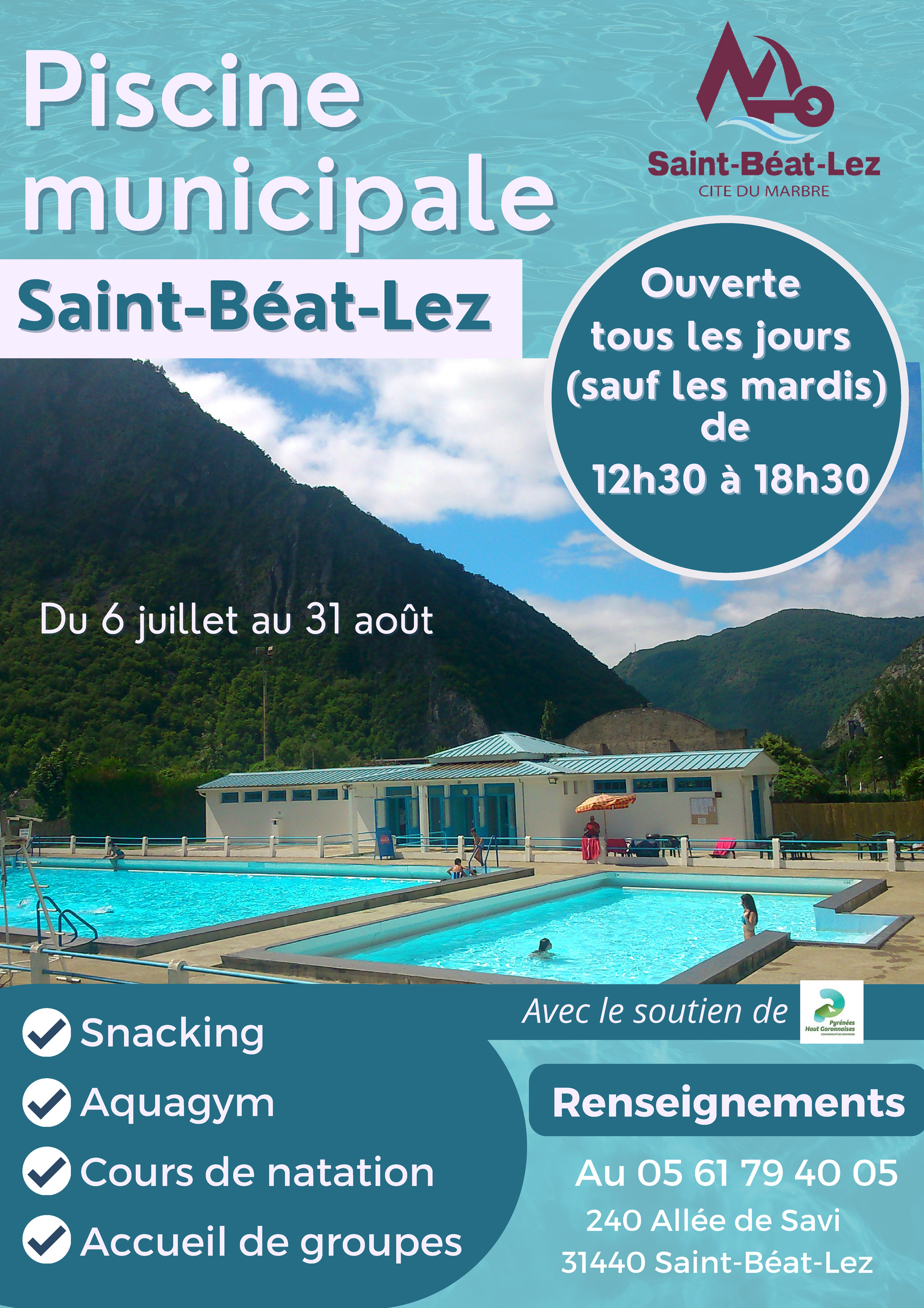 Affiche-Piscine-Saint-Béat