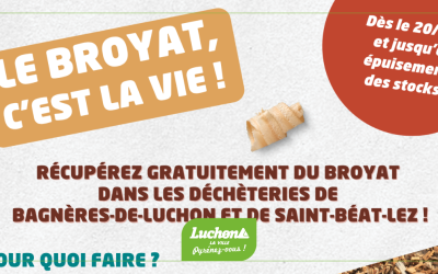 Récupérez gratuitement du broyat