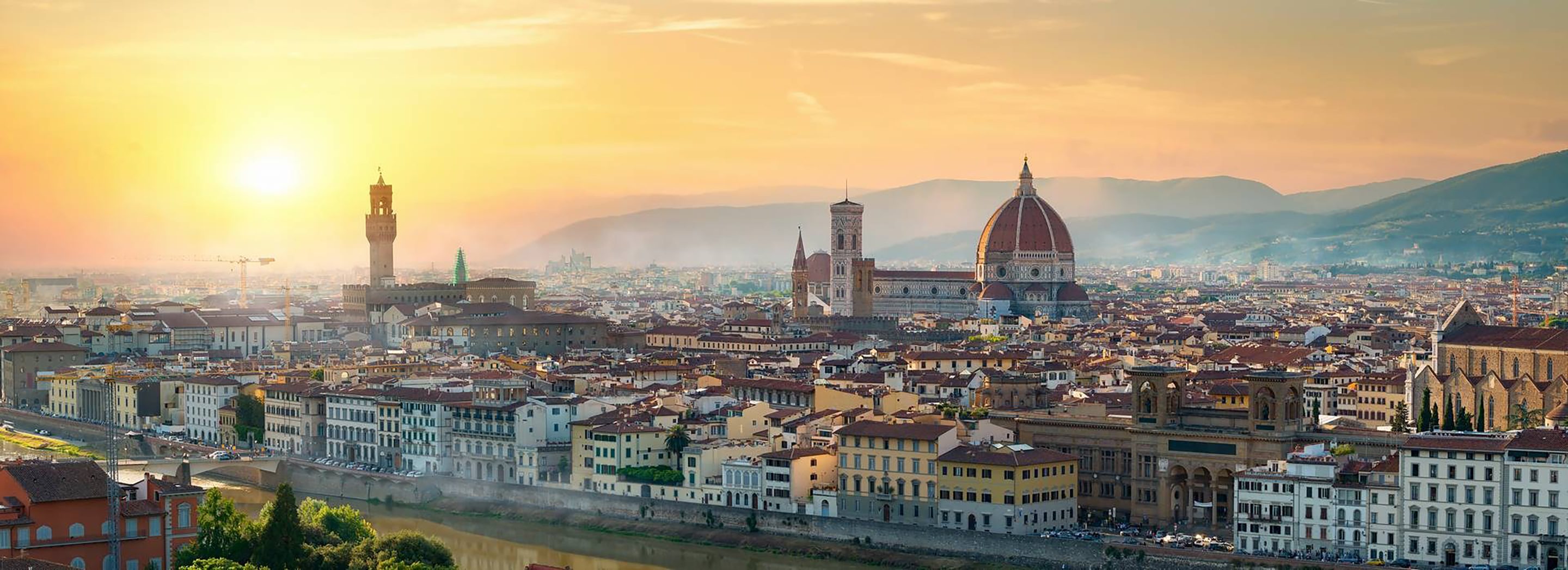 Florence in evening