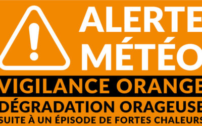Alerte météo VIGILANCE ORANGE