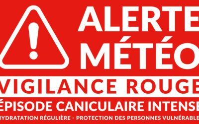 Le département de la Haute-Garonne est en VIGILANCE ROUGE CANICULE